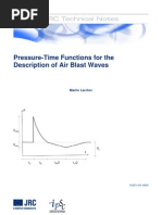 Pressure-Time Functions AIR BLAST - JRC46829