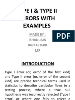 Type I & Type II Errors With Examples