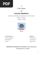 Online Shopping Project Report