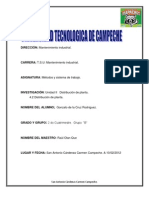 4.1 Trabajo Distribucion de Planta