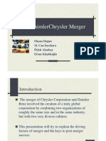 Daimler Chrysler Merger