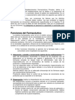 El Reglamento de Establecimientos Farmacéuticos Privados