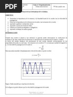 Ondas Estacionarias en Cuerda