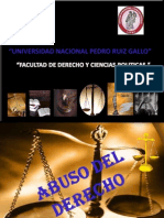 Diapositivas Abuso de Derecho