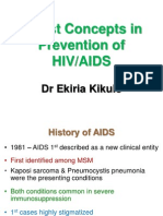 Latest Concepts in Prevention of HIV