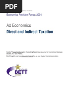 A2 Direct and Indirect Taxation