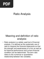 Ratio Analysis