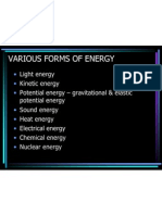 Sources of Energy