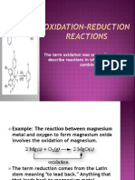 Oxidation-Reduction Reactions Princess...