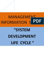 Management Information System: "System Development Life Cycle "