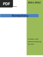 Module No 6a.biomass Energy