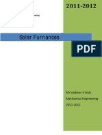 Solar Furnance