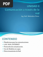 Unidad II Comunicacion A Traves de La Red