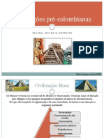 Trabalho Das Civilizações Pre-Colombianas