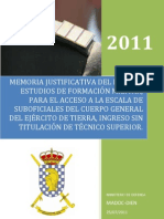 Memoria Suboficiales Tierra