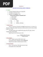 7.1. Count:: Weaving Calculation & Useful Formulas