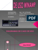 Casos de Uso Con Winamp