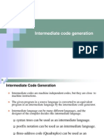 Intermediate Code Generation