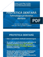 Protetica Dentara 1 PT Studenti