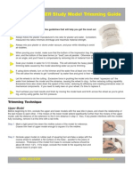 WEHMER Study Model Trimming Guide