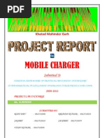 Reposrt On Mobile Charger