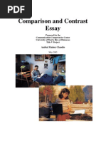 Comparison and Contrast Essay 