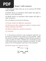 Exam 1 & Answers