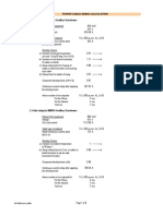 Power Cable Sizing