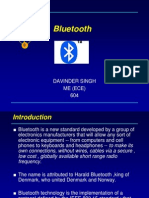 Bluetooth: Davinder Singh Me (Ece) 604