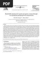 Bandwidth Reduction For Remote Navigation Systems Through View Prediction and Progressive Transmission