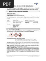 Ficha de Dados de Segurança Resumida