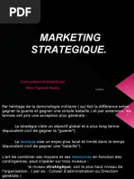 Marketing Strategique MSM