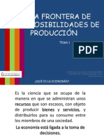 La Frontera de Posibilidades de Producción