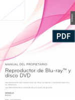 Manual Bluray LG Bd550