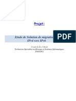 Projet de Fin Formation IPV6