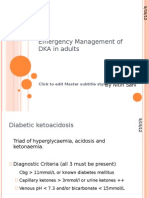 Emergency Management of DKA