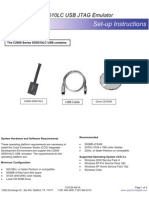 Set-Up Instructions: C2000 Series XDS510LC USB JTAG Emulator