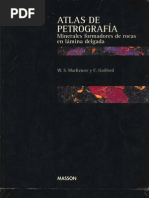 Atlas de Petrografía - Minerales Formadores de Rocas en Lámina Delgada