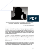 El Derecho A La Intimidad o Privacidad en La Constitución de Bolivia - 2012