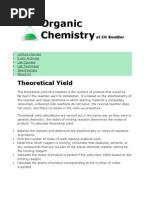 Yield Calculation