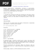 Raciocínio Lógico-Quantitativo para Traumatizados em Exercícios, Incluindo Matemática, Matemática Financeira e Estatística