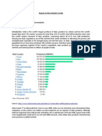 Report On Ghee