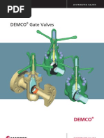 Demco Gate Valve