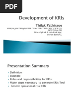 KRI Development Process