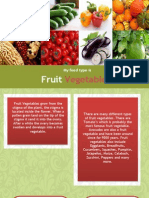 Serena Fruit Vegetables Fact Sheet