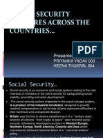 Social Security Measures Across The Countries : Presented by