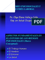 Factores Psicosociales y Estres Laboral