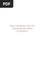 Supernatural Ways of Royalty - Text