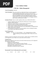 COM404 Syllabus (Media MGMT)