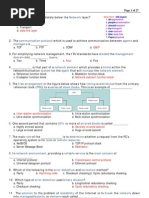 Data Link Layer: Final 2009 (24 Questions)